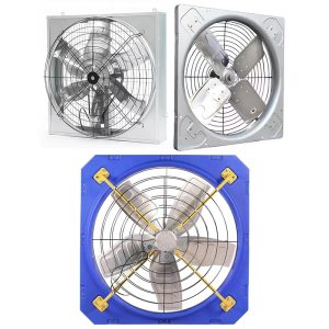 Ventilador de extracción para establos, ventilación colgante