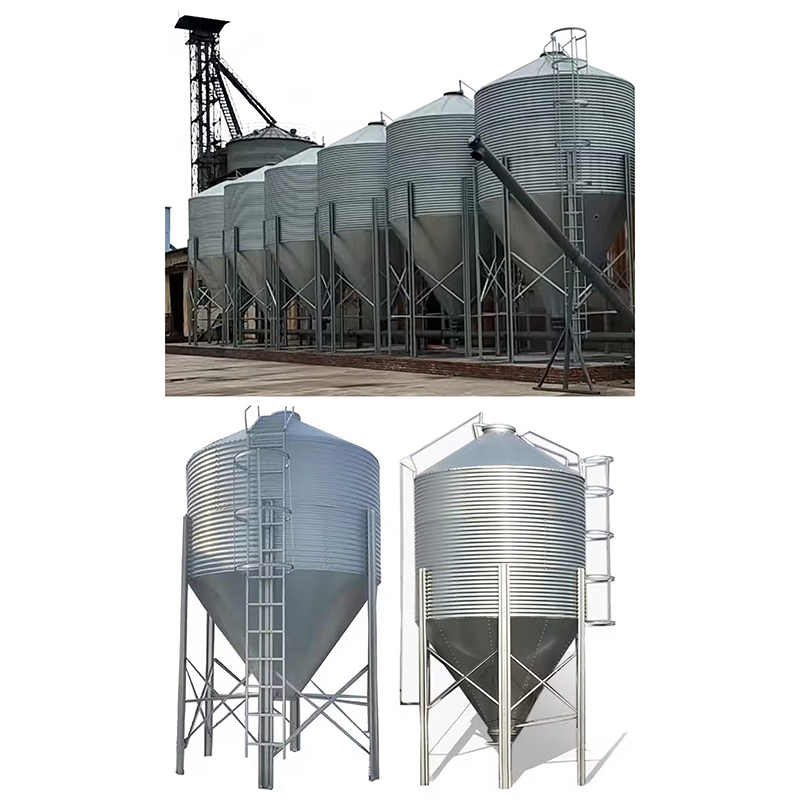 Silo de pienso para granja porcina