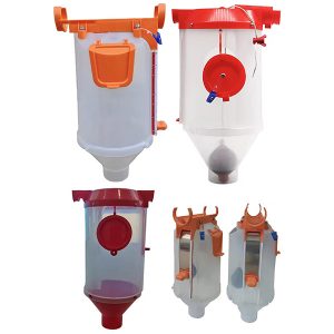 Dispensador alimentador cuantitativo de cubeta